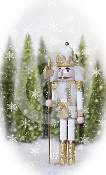 White Gold Nutcracker photo