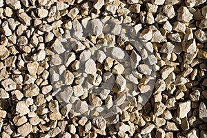 White gravel