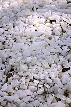 White gravel