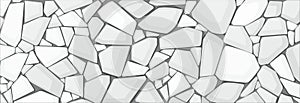 White gravel texture wallpaper. vector illustration eps10