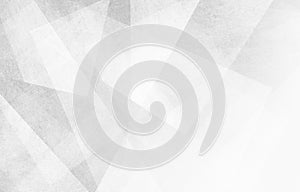 White and gray background with abstract triangle shapes and angles