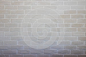 White and gray brick wall texture. Abstract weathered texture stained old stucco light gray and aged paint white brick wall backgr