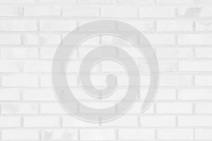 White and Gray brick wall texture background. Brickwork or stone
