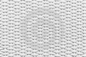 White and gray color of rope texture and surface