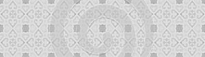 White gray grey vintage retro geometric mosaic heart leaves flower print motif cement tiles fabric textile paper texture