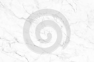 White (gray) marble texture, detailed structure of marble in natural patterned for background and design. photo
