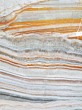 White, gray and orange marble texture