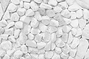 White gray stone surface nature pattern on concrete wall abstract for background