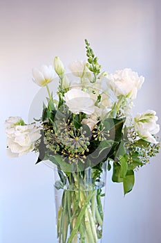 White and Green Bouquet