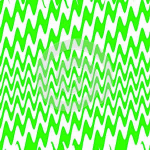 White and green wawes abstract background illustration photo