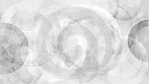 white grey abstract rings light grunge pattern