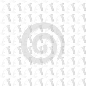 White and Grey abstract spin circle donut modern. Abstract seamless geometric background. Art style can be used in cover design,