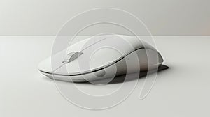 a white, grey, or black mouse against a pristine white background, showcasing its sleek design and functionality.