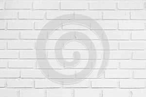 White grey brick wall texture with vintage style pattern for background and design art work