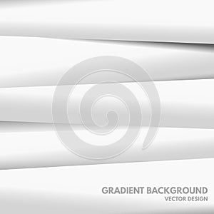 White and grey geometric abstract texture. Vector background in origami style