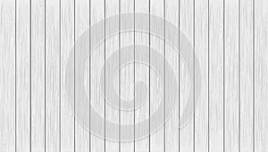 White and Grey wood panel texture for backgrounds. Backdrop banner White washed wooden boards,Vector illustration Table top view,