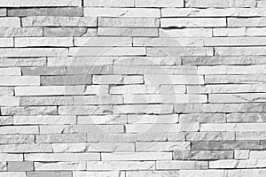 White grunge brick wall texture background