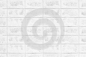 White grunge brick wall texture background