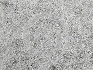 White hailstone background