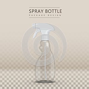 white  hand spray bottle