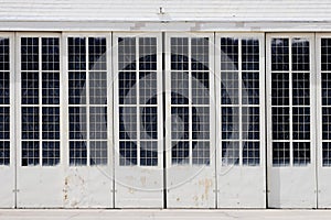 White Hangar Doors photo