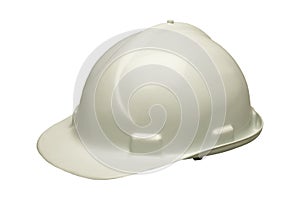 White hard hat