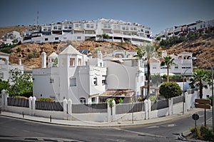 White hauses Malaga Spain photo