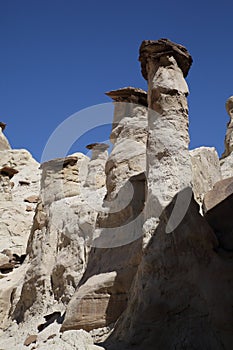 White Hoodoo-Toadstool Hoodoo- Rimrocks, Grand Staircase Escalante National Monument, GSENM, Utah