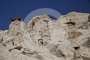 White Hoodoo-Toadstool Hoodoo- Rimrocks, Grand Staircase Escalante National Monument, GSENM, Utah