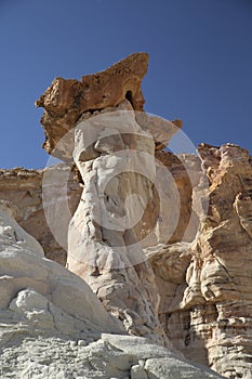 White Hoodoo-Toadstool Hoodoo- Rimrocks, Grand Staircase Escalante National Monument, GSENM, Utah