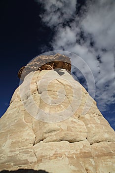 White Hoodoo-Toadstool Hoodoo- Rimrocks, Grand Staircase Escalante National Monument, GSENM, Utah