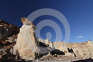 White Hoodoo-Toadstool Hoodoo- Rimrocks, Grand Staircase Escalante National Monument, GSENM, Utah