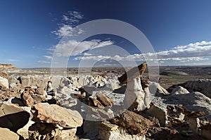 White Hoodoo-Toadstool Hoodoo- Rimrocks, Grand Staircase Escalante National Monument, GSENM, Utah