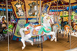 White Horse on Carousel