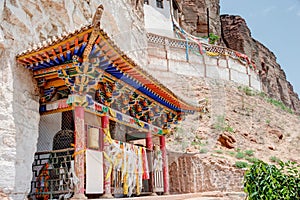 White Horse Temple(Baimasi). a famous Monastery in Huzhu, Qinghai, China.