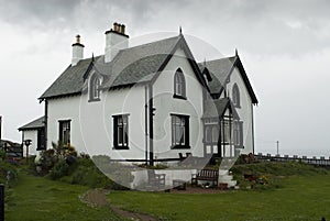 White house in St Abbs