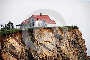 White House on the cliff