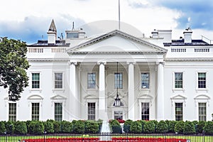 White House Door Washington Monument Pennsylvania Ave Washington DC