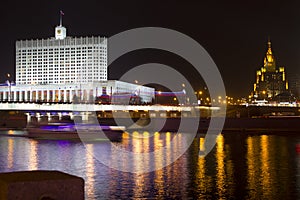 The white House of the government of the Russian Federation photo