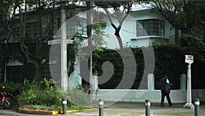 White House From the Neighbourhood Called Coyoacan in Mexico City