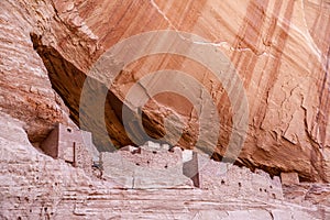 White House Ruins in Canyon de Chelly - Close-Up
