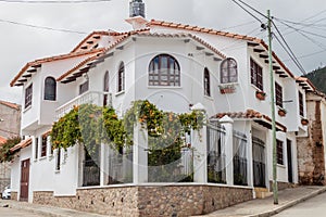 White house in Sucre