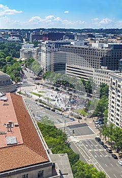 White House US Treasury Government Agencies Pennsylvania Avenue Washington DC