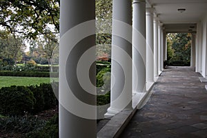 White House West Wing Colonnade