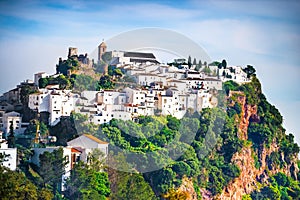 White houses in Andalusia, Spain.