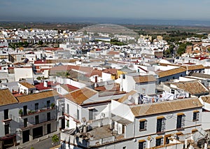 White houses in Carmona