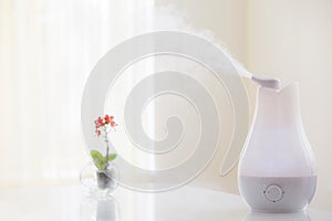 White humidifier