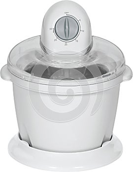 White ice cream maker