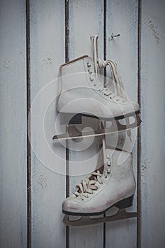 White Ice Skates