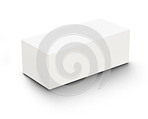 White isolated silicate brick